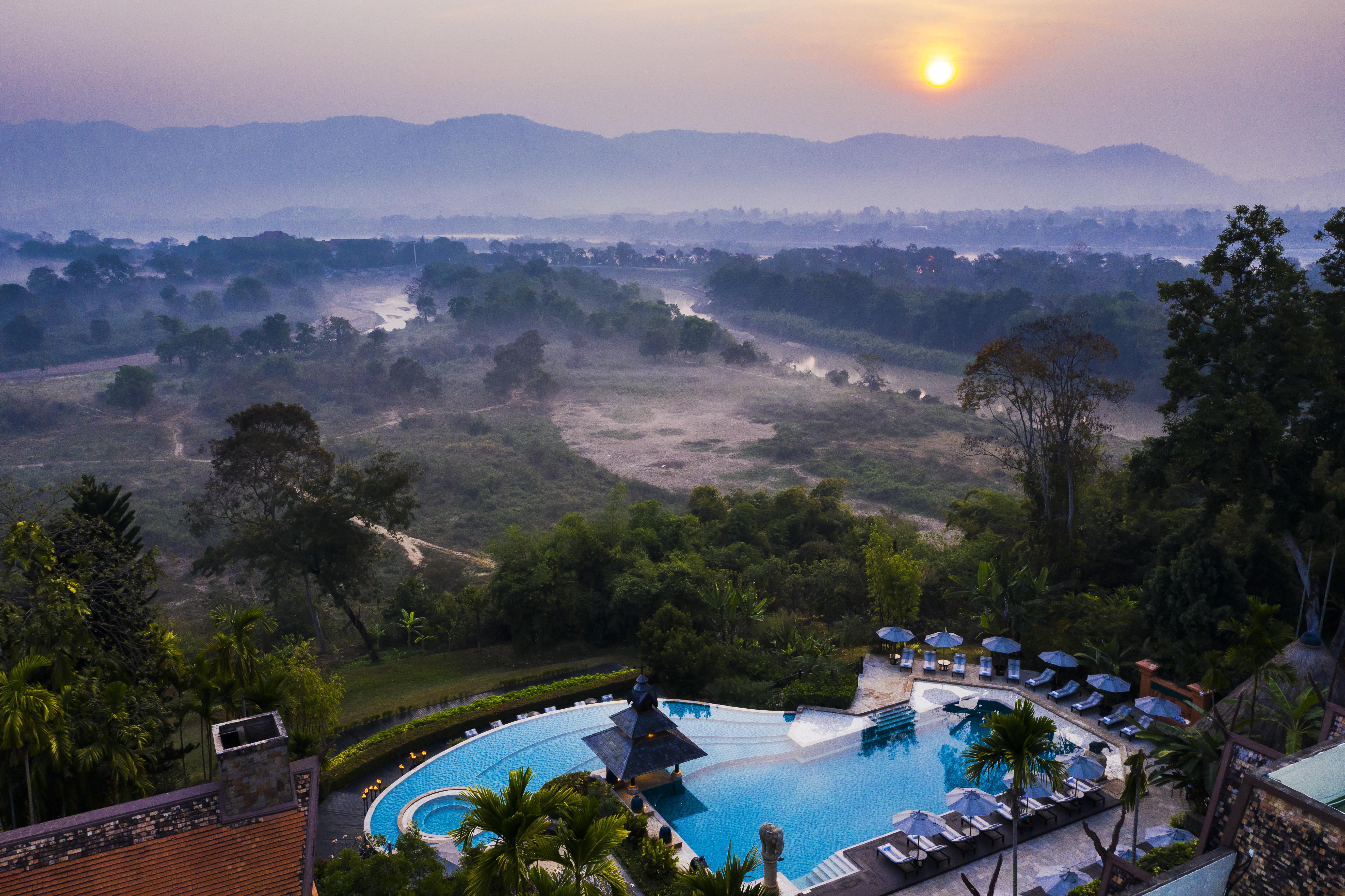 Anantara Golden Triangle Elephant Camp & Resort Chiang Rai Exterior photo